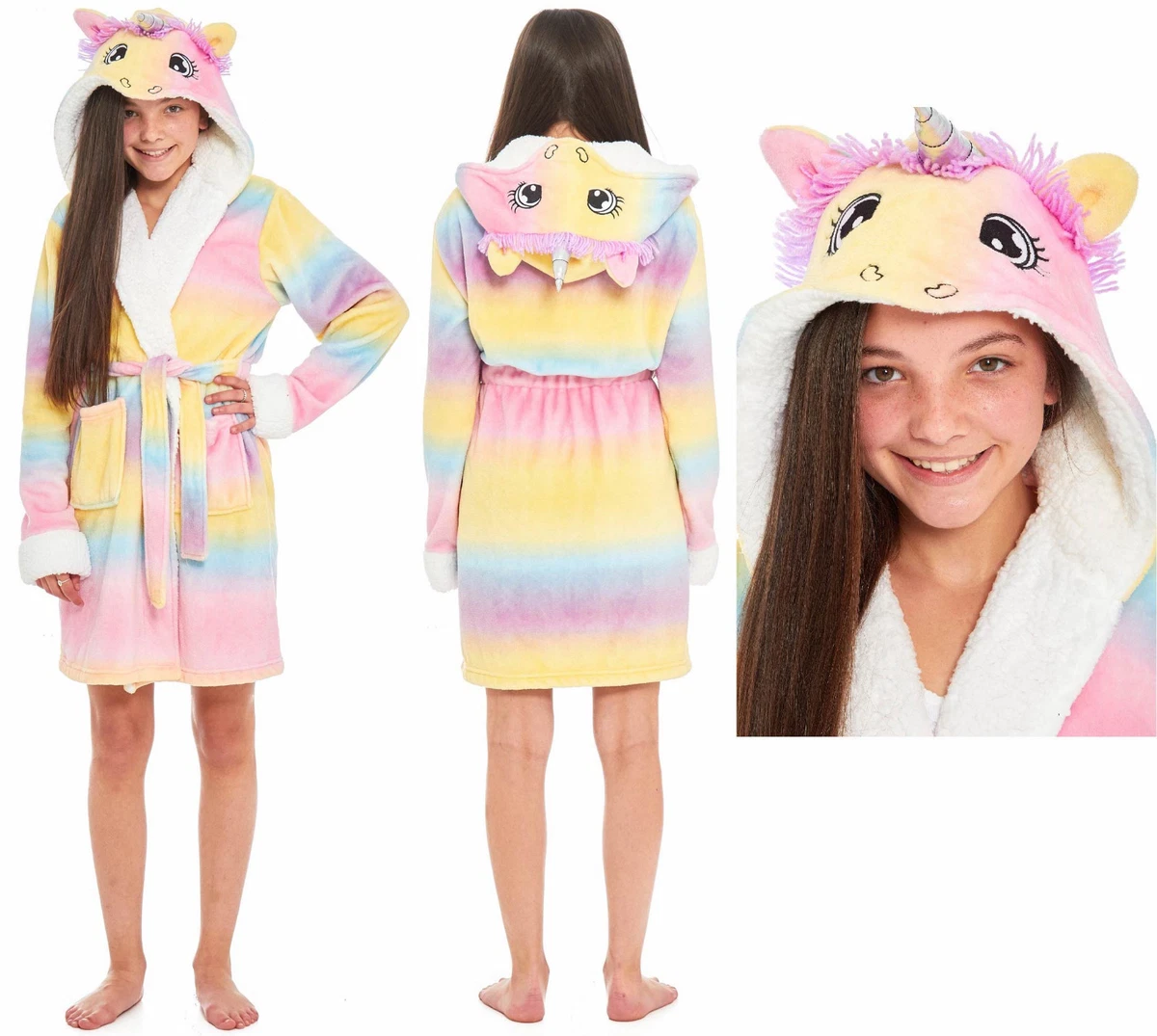 Unicorn dressing gown ladies cheap