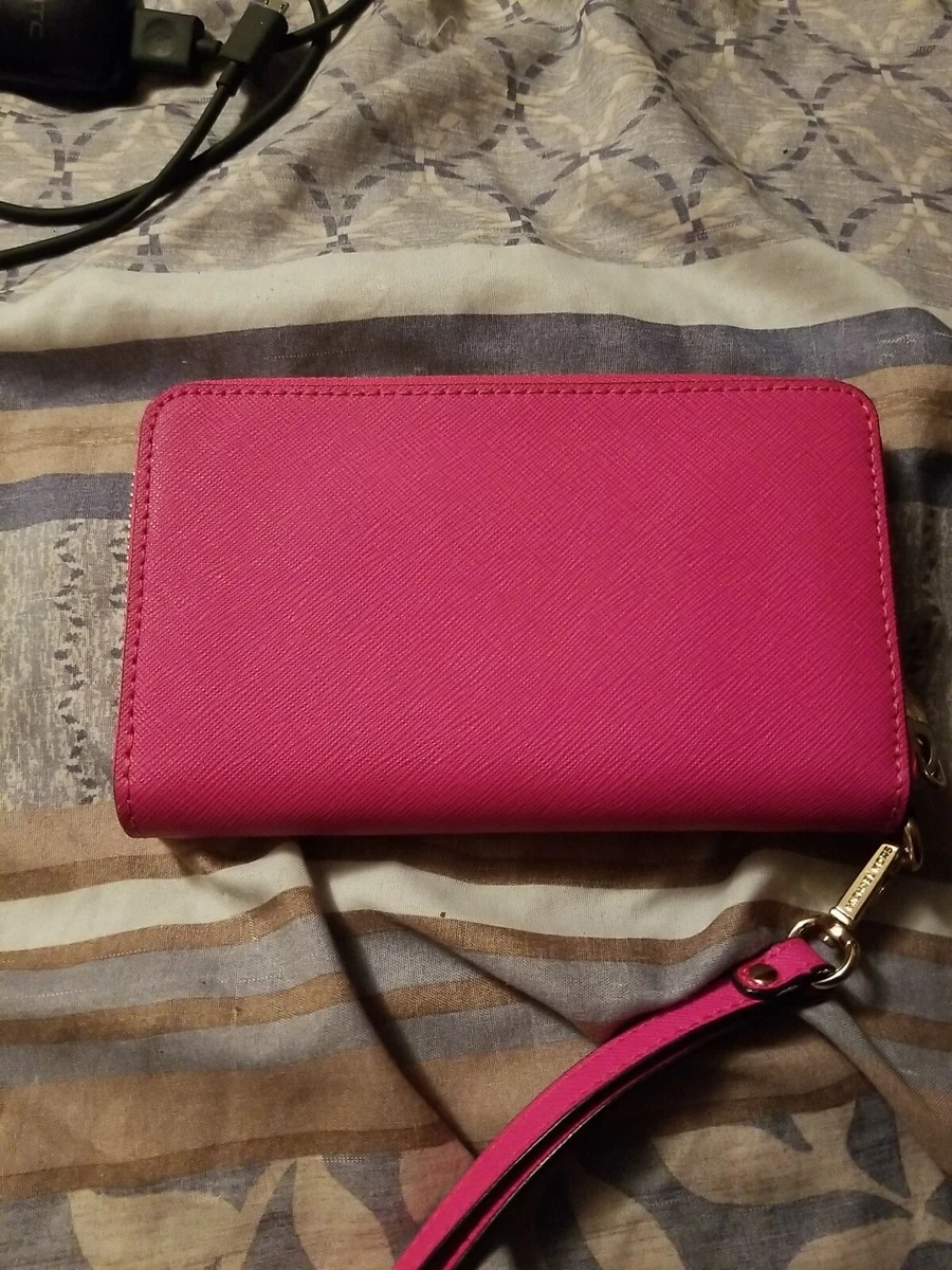michael kors est 1981 PINK WALLET USED EX COND. eBay