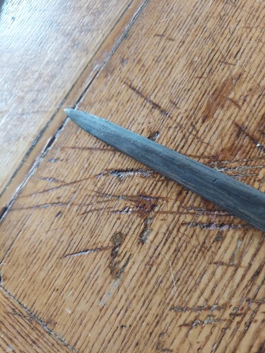 Antique French 1800s Sword Bayonet With Scabbard Estate Find Dated 1820 - Picture 4 of 18