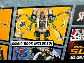 New SPIDER-MAN: DOC OCK'S TENTACLE TRAP Marvel Super Heroes LEGO 76059 Octopus