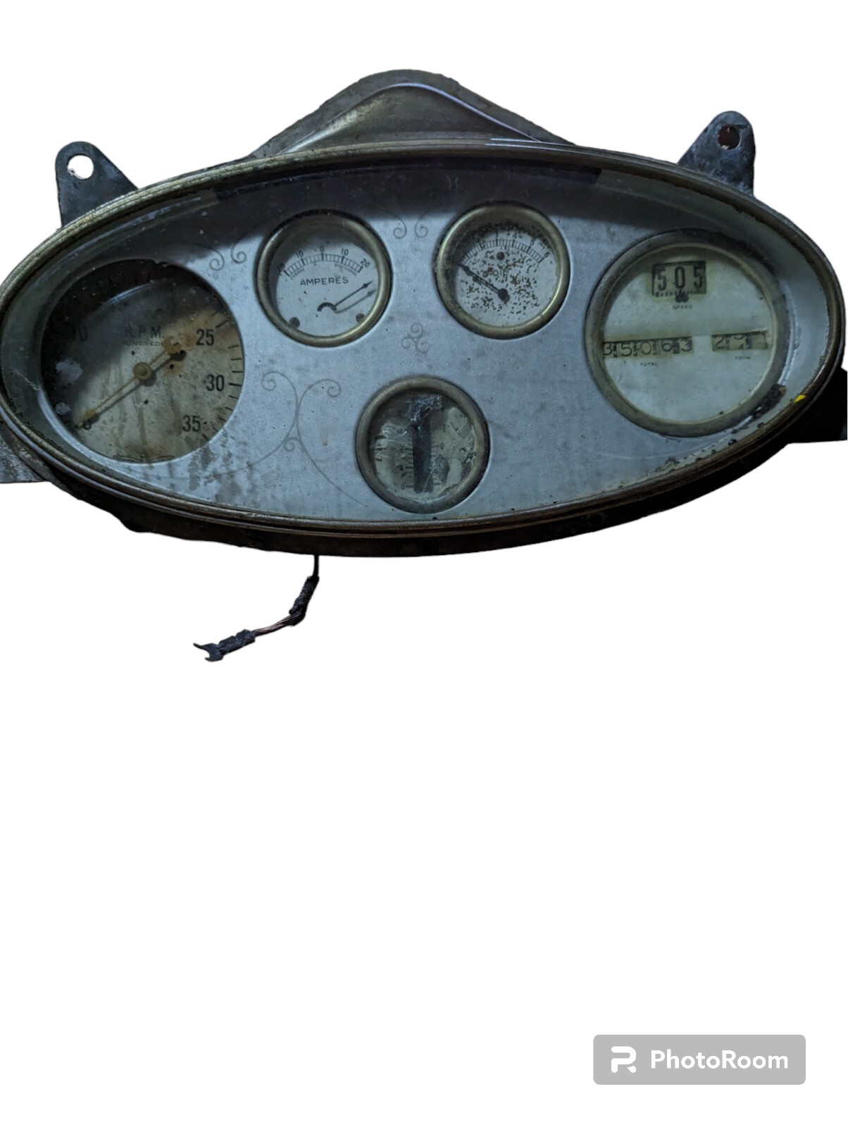 Antique Stewart Warner Gauge Cluster 1920s 1930s Brass Era? eBay