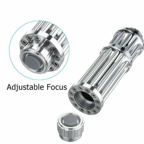 2000 meter 532nm Green Laser Pointer Pen Visible Beam Light Zoom Focus Lazer New - Picture 8 of 12