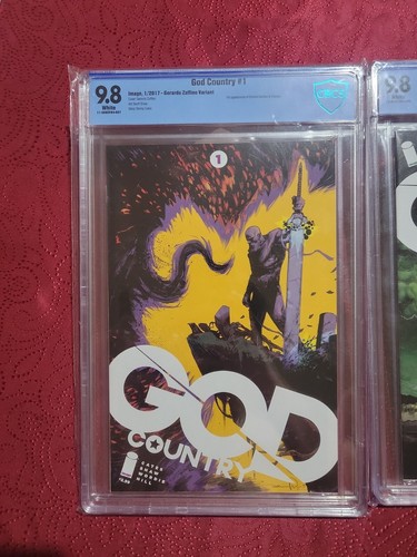GOD COUNTRY #1 - 1st PRINT - SET ZAFFINO VARIANT CBCS 9.8 comic lot  - Picture 2 of 3
