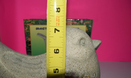 GRANITE LOOK WELCOME SIGN - BIRD FIGURINE (2) AVAILABLE - Picture 7 of 7