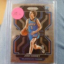 2021-22 Panini Prizm - Silver Prizm #301 Josh Giddey (RC)