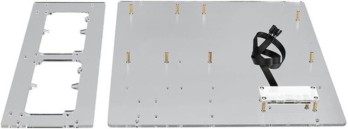 Baseltek 6 GPU Aluminium GPU Rendering Open Air Frame Case BT-MINC6GP - Bild 3 von 5