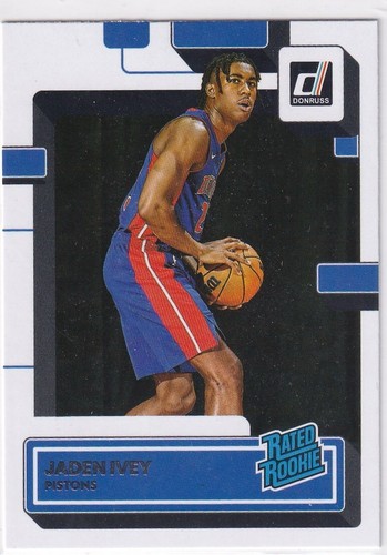 2022-23 Panini Donruss No. 205 Jaden Ivey Rated Rookie - Bild 1 von 2