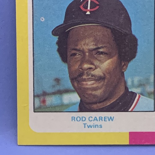 1975 Topps #306 ROD CAREW & RALPH GARR BATTING LEADERS EX + extra - Picture 3 of 6