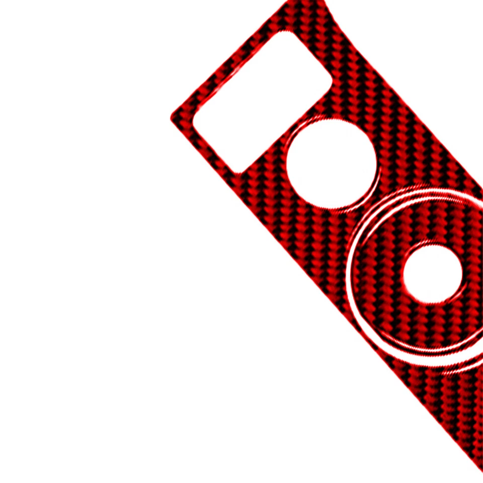 Red Carbon Fiber steering wheel Left Interior Trim For Porsche 911 1989-1997 Foto 2 de 4