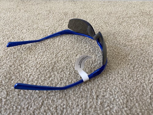 Blue Nike Tailwind Sport EVO491-422 Max Optics Sunglasses Grey Lens New Tag Box - Picture 7 of 10