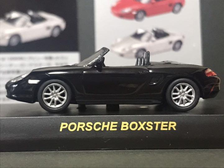 Kyosho 1/64 CVS 13Th Porsche II Boxster Silver, Black Set of
