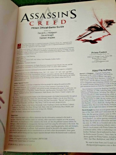 Assassin's Creed : Prima Official Game Guide by David Knight, Prima Games... - Picture 3 of 3