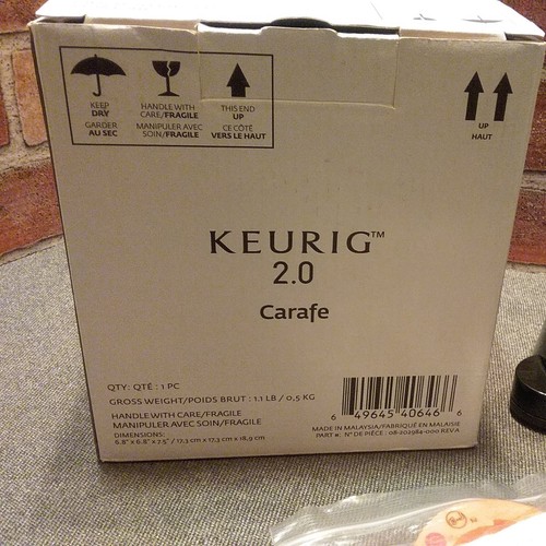 KEURIG 2.0  Black Carafe With Brewer Maintence Accessory ▪︎ NEW IN BOX ▪︎ - Picture 3 of 6