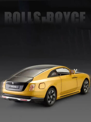 1:24 Rolls Royce Spectre Alloy Diecast Model Car Sound & Light Collection Gifts - Picture 2 of 25
