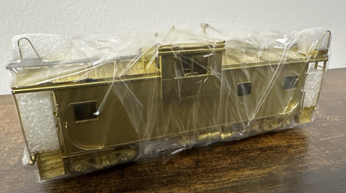 Overland Models HO Brass #3848 Burlington Northern International W-W Caboose NIB - Picture 7 of 11