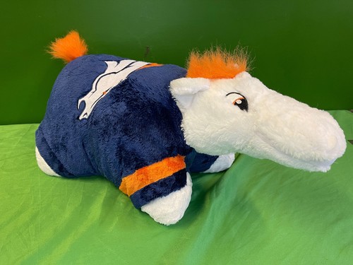 NFL Denver Broncos Miles Mascot Licenced Cuddly Toy Pillow Pet - Imagen 2 de 5
