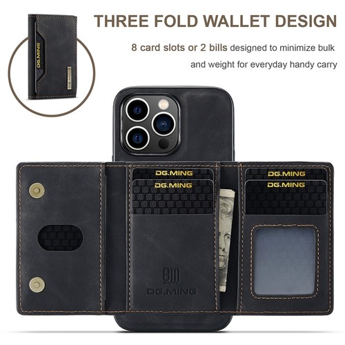 Etui iPhone 16 15 14 13 12 Pro Max Etui na telefon komórkowy Skóra Wallet Case Magnes Ochrona - Zdjęcie 21 z 79