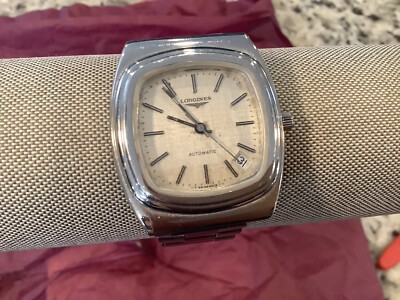 70's vintage watch mens Longines automatic L890.1 Working 25