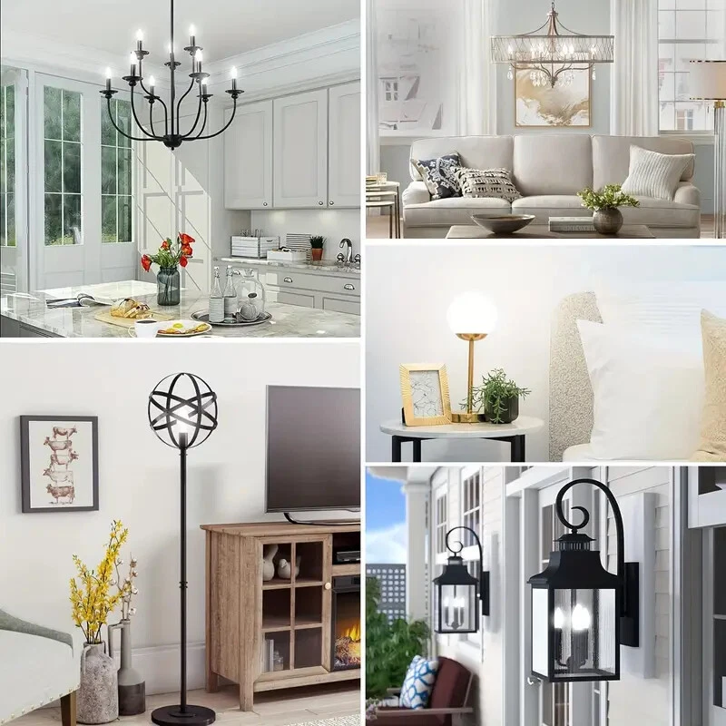 BRIMAX C35 E12 LED Candle Light Bulbs Daylight White 5000K 4/6W Chandelier Bulbs - Image 4 of 4