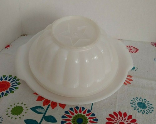 Vintage Tupperware Jello Mold Jel-n-serve 4 pieces with STAR lid celebration - Picture 6 of 8