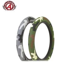 ALTALINE HIGH Performance BMX BICYCLE 20" x 2.40" DURABLE Semi-Slick CAMO TIRE.