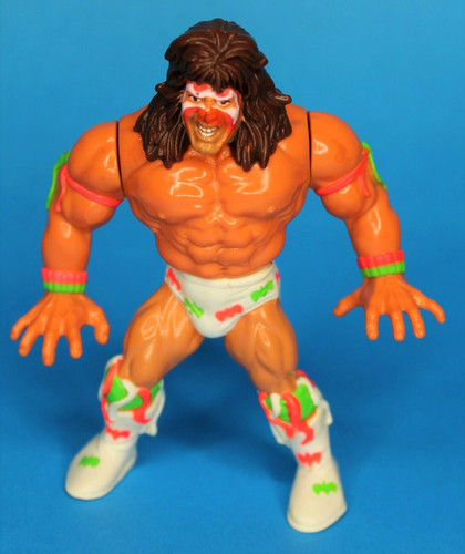 1991 Hasbro WWF Ultimate Warrior (White Trucks) Wr...