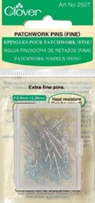Clover Needlecraft  Fine Patchwork Pins box of 100