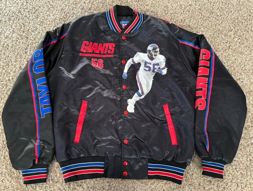 Giacca animazione vintage anni 90 Lawrence Taylor New York Giants Starline - Foto 2 di 9