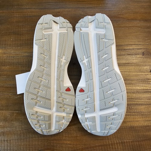 Zapatos para correr Salomon Aero Glide para mujer talla 10 blancos Lunar Rock vainilla - Imagen 2 de 7