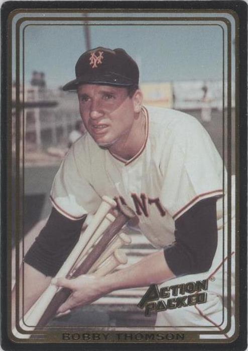 1992 Action Packed All-Star Gallery - Bobby Thomson #52 - 1 of 1