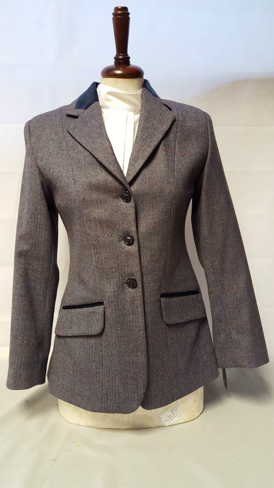 Tagg Maids Angus azul marino tweed mostrar Chaqueta en tamaños de 28 y 30 Tagg Maids Angus azul marino tweed mostrar Chaqueta en tamaños de 28 y 30