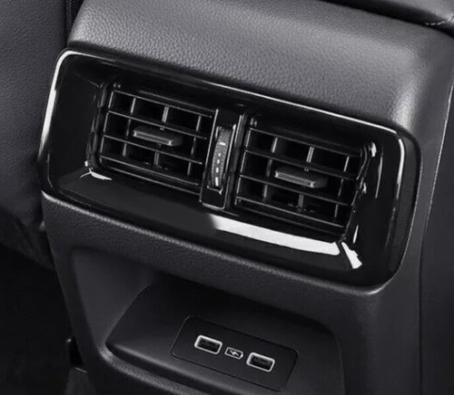 Passend für Honda CRV CR-V 2023-2024 Glossy Black Heck AC Air Outlet Vent Cover Trim - Bild 3 von 4