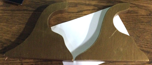 (Ein Paar) 3" Loch Holz Rutenhalter Halterung Draperie Hardware - Rustikal Antik Gold - Bild 2 von 9