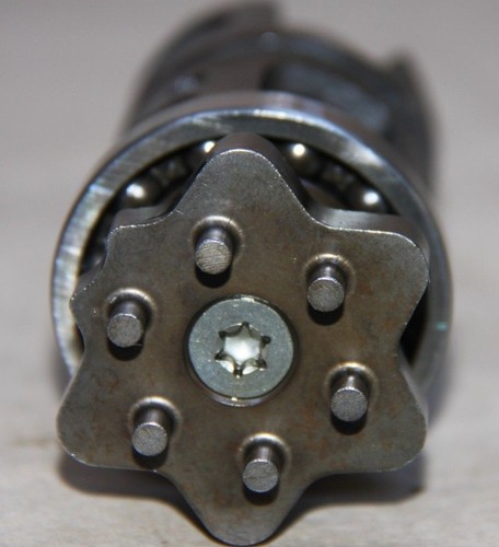 Selection Barrel / Shift Cam 5Y11854000 / 34K1814000 Yamaha XT600Z 1VJ 1986 - Picture 3 of 3