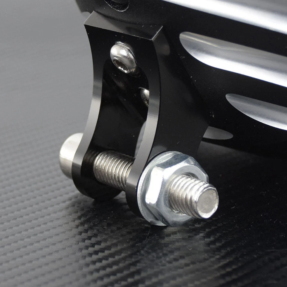 Configuración de montaje de cubierta de faros cromados de 5,75"" apta para motocicleta Harley Foto 4 de 4