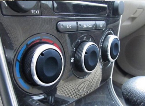 3pcs Air Conditioning Knob Heat Control Button Knob FITS FOR 2004-2016 MAZDA 6 - Foto 5 di 5