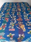 Bibb Co. Marvin the Martian Taz Looney Tunes Sports Theme Twin Flat Sheet ~ NWOP