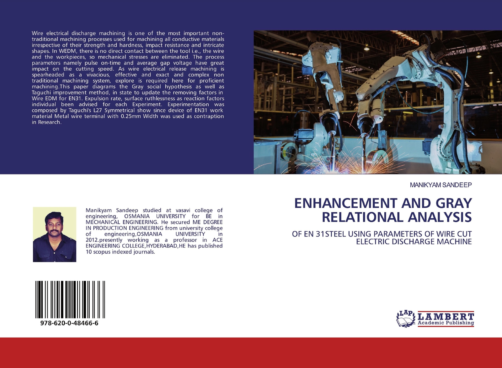 Manikyam Sandeep | Enhancement And Gray Relational Analysis |