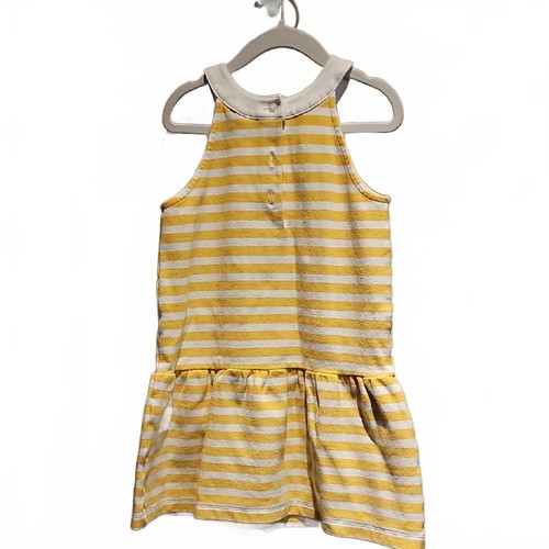 Janie and Jack Yellow and White Striped Sailor Dress - Picture 3 of 7