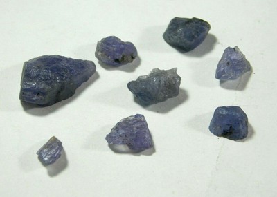 Natural Earth mined Tanzanite Gemstone Raw Rough lot