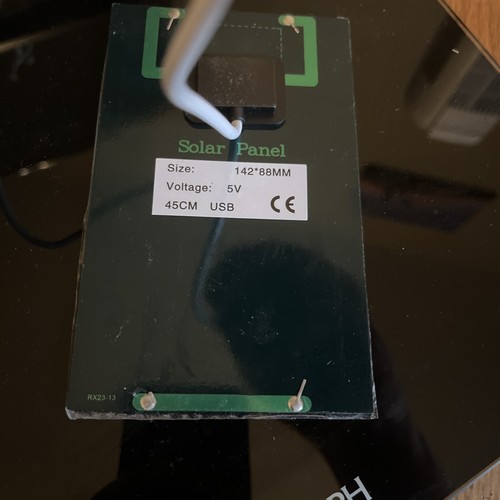 Portable Solar Panel Module 5V Phone Charger Ships From USA - Picture 5 of 5