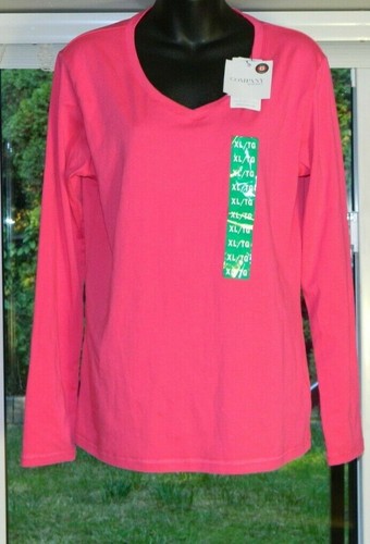Ellen Tracy Company Hot Pink Long 