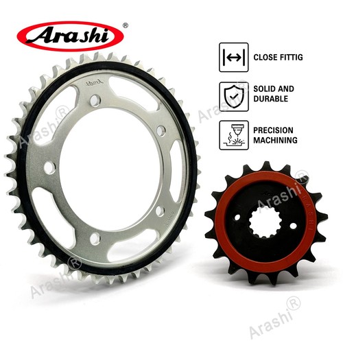 Kit de piñón 43T delantero 18T trasero acolchado de goma para Suzuki Hayabusa 2008-2020