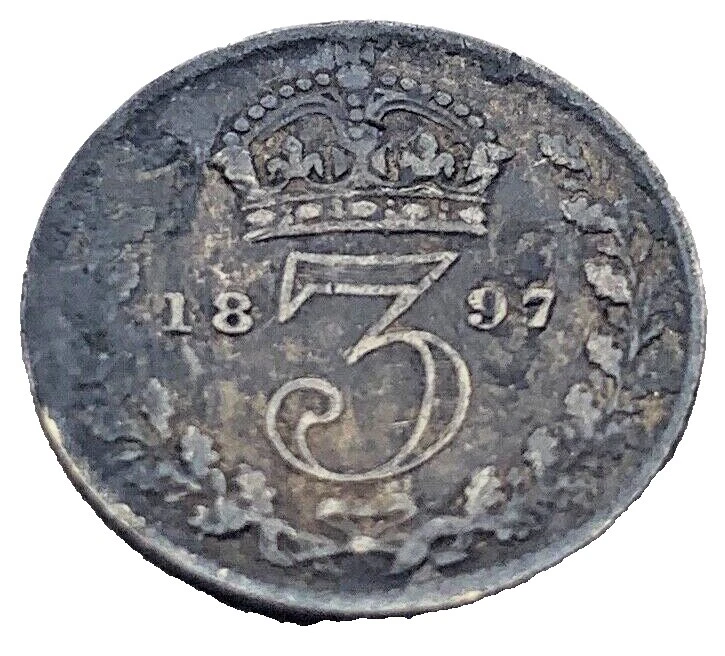 1897 año de monedas del Reino Unido