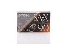 TDK Kassette SA-X SA-XS - MA MA-X MA-XG Cassette Tape metal chromdioxid neu new