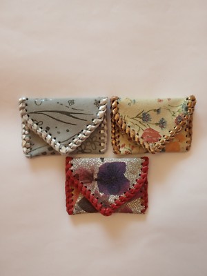 Leder Geldbörse Handarbeit Leder Geschenkidee.