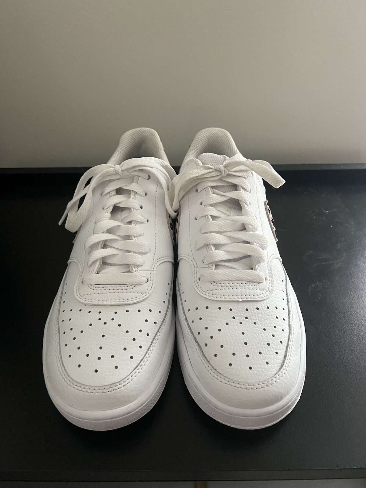 womens court vision low leopard