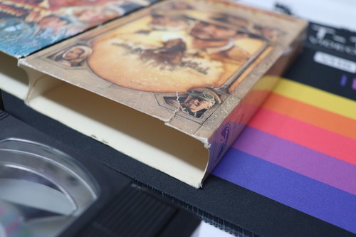 Indiana Jones VHS 1, 2, 3 Trilogy, Raiders, Temple of Doom, Last Crusade - Picture 11 of 16