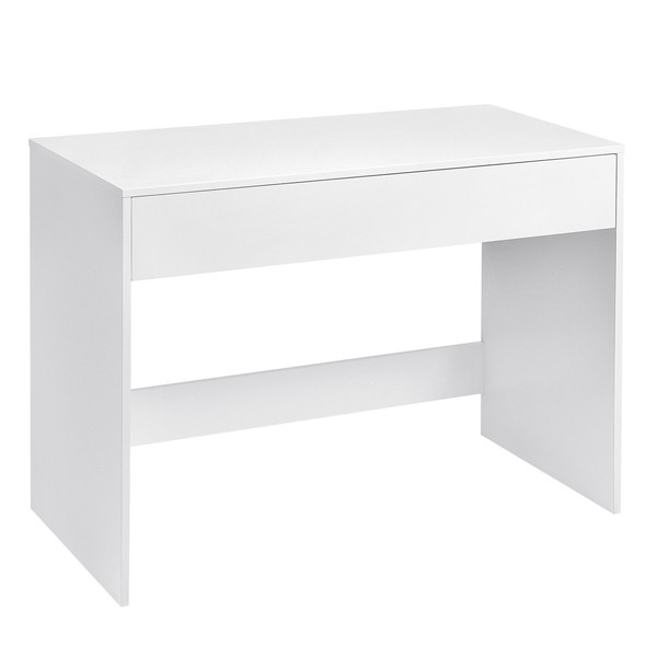BüRotisch Schreibtisch Mit Schublade Computertisch Arbeitstisch Schminktisch-image