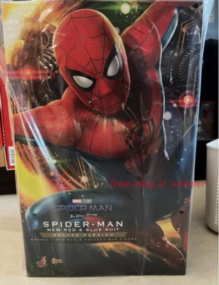 Hot Toys MMS680 Spider-Man Red & Blue Suit Deluxe Ver 1/6 Scale